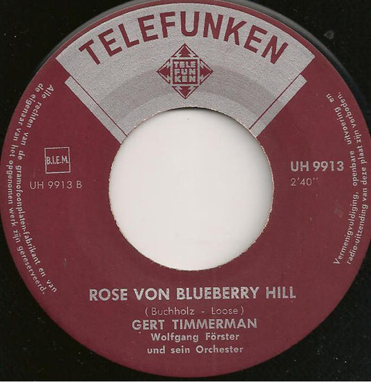 Gert Timmerman - Antje Vinyl Singles Vinyl Zeer Goed / Hoesje Generic "VINYLSINGLES.NL"