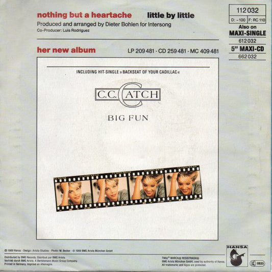 C.C. Catch - Nothing But A Heartache
