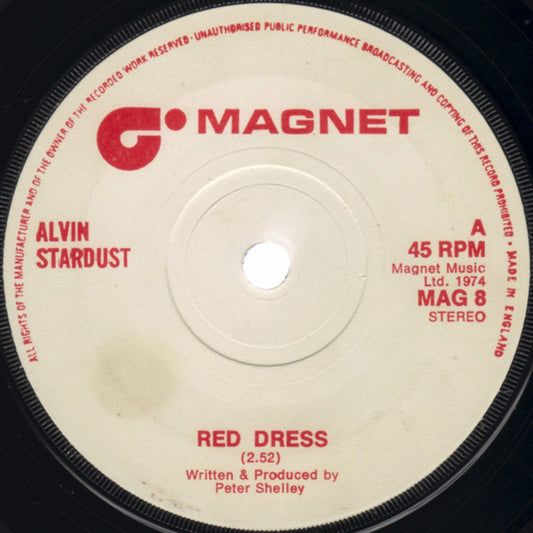 Alvin Stardust - Red Dress 30764 Vinyl Singles VINYLSINGLES.NL