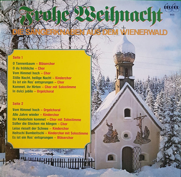 Sängerknaben Vom Wienerwald - Frohe Weihnacht (LP) 49157 Vinyl LP VINYLSINGLES.NL