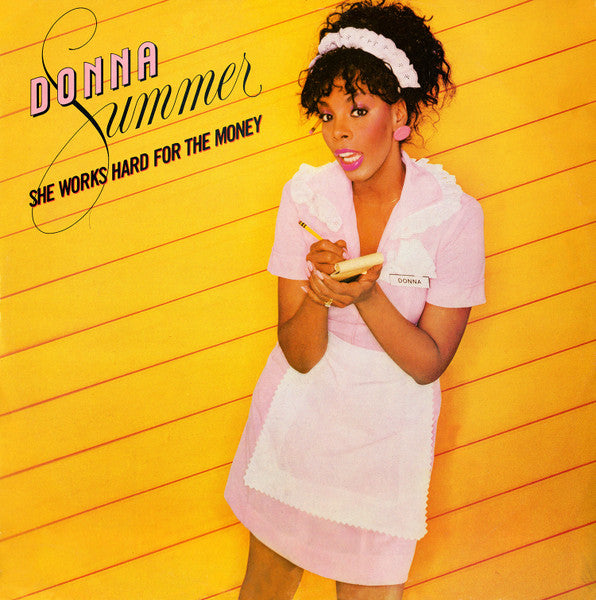 Donna Summer - She Works Hard For The Money Vinyl Singles Vinyl Very Good (VG) <br> Hoes Good Plus (G+)