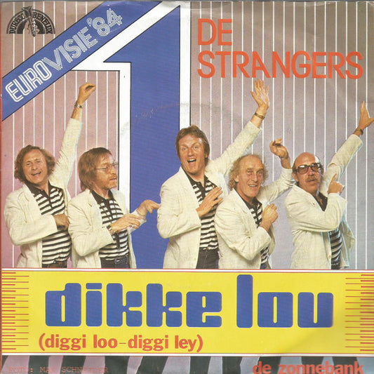 Strangers - Dikke Lou 41013 Vinyl Singles Vinyl Very Good (VG) <br> Hoes Good Plus (G+)