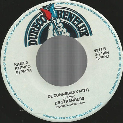 Strangers - Dikke Lou 41013 Vinyl Singles Vinyl Very Good (VG) <br> Hoes Good Plus (G+)