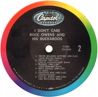 Buck Owens - I Don't Care (LP) 46282 Vinyl LP VINYLSINGLES.NL