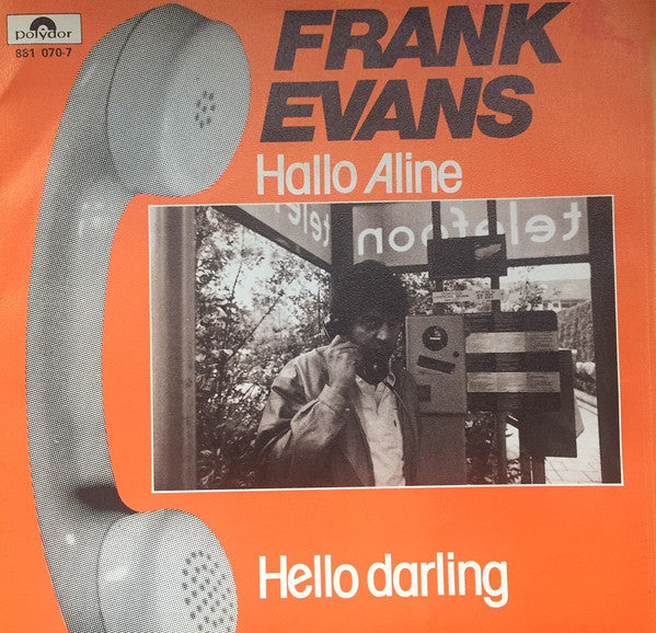 Frank Evans - Hallo Aline 16367 Vinyl Singles VINYLSINGLES.NL