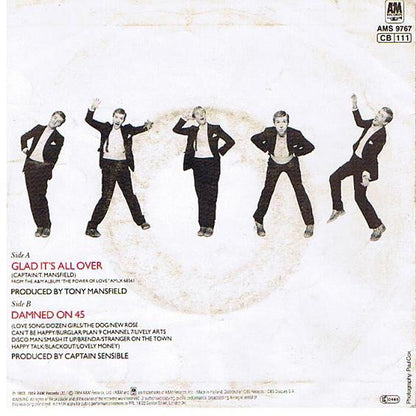 Captain Sensible - Glad It's All Over Vinyl Singles VINYLSINGLES.NL