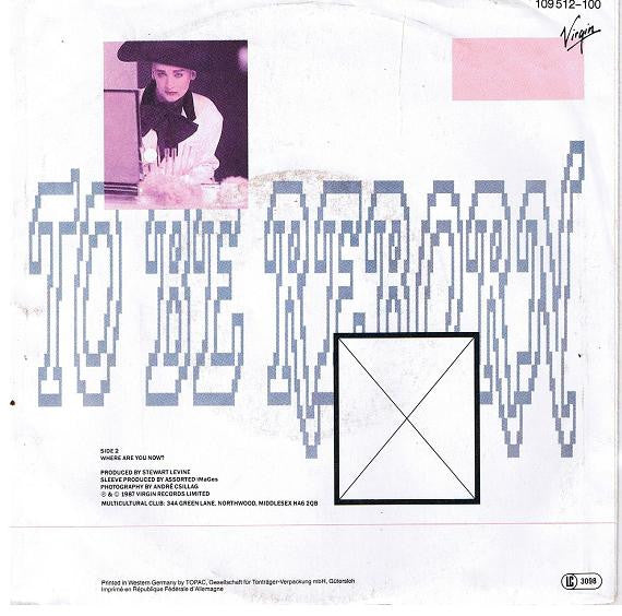 Boy George - To Be Reborn 31288 Vinyl Singles VINYLSINGLES.NL