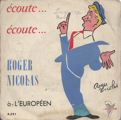 Roger Nicolas - A l'Européen 24253 Vinyl Singles Goede Staat