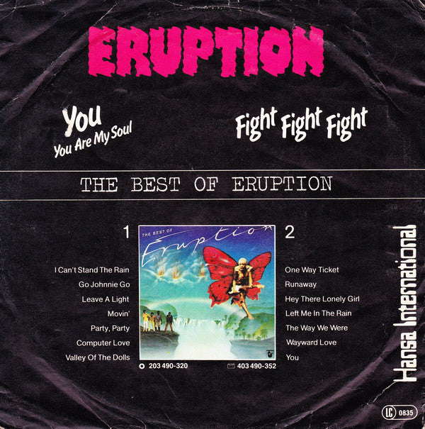 Eruption - You 28028 Vinyl Singles VINYLSINGLES.NL