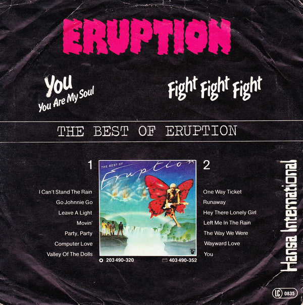 Eruption - You 28028 Vinyl Singles Goede Staat