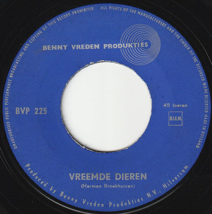 Unknown Artist - Vreemde Dieren 14901 13405 Vinyl Singles VINYLSINGLES.NL