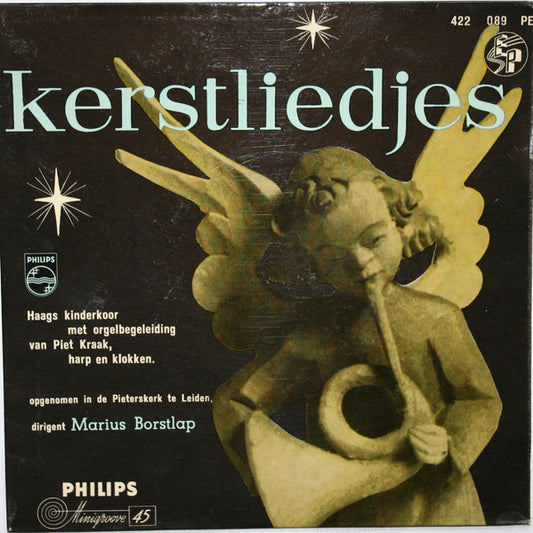 Haags Kinderkoor, Piet Kraak Dirigent Marius Borstlap - Kerstliedjes (EP) 28432 Vinyl Singles EP Goede Staat