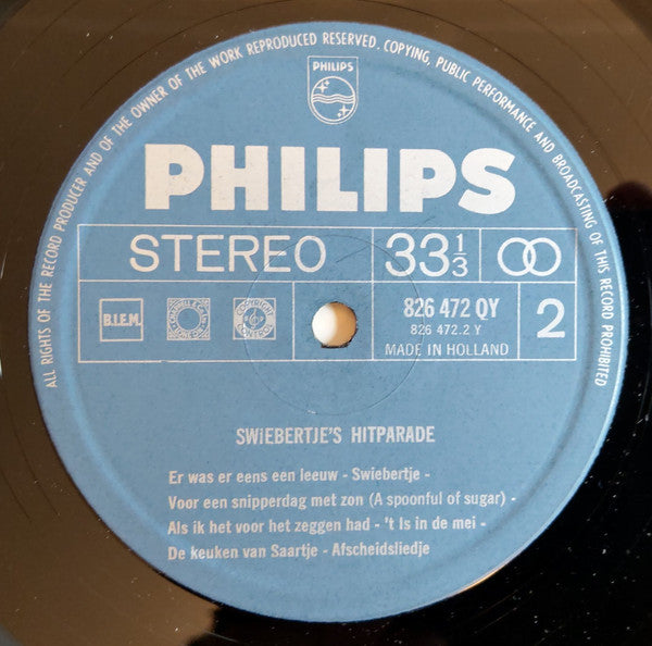 Schellebellen / Damrakkertjes - Swiebertjes Hitparade (LP) 40861 Vinyl LP VINYLSINGLES.NL