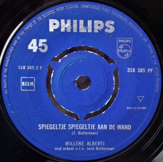 Willeke Alberti - Tom Pillibi Vinyl Singles Vinyl Zeer Goed / Hoesje Goed "VINYLSINGLES.NL"