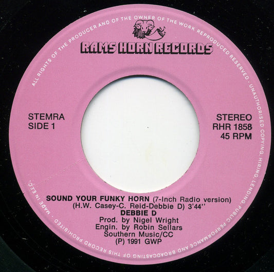 Debbie D - Sound Your Funky Horn