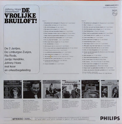 Various - Johnny Hoes Presenteert: De Vrolijke Bruiloft! (LP) 48769 49839 Vinyl LP VINYLSINGLES.NL