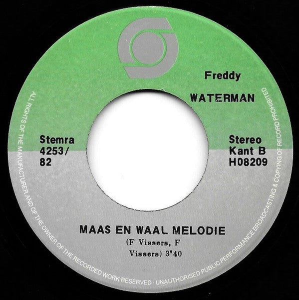 Freddy Waterman - Mensen , Mensen 15409 Vinyl Singles VINYLSINGLES.NL