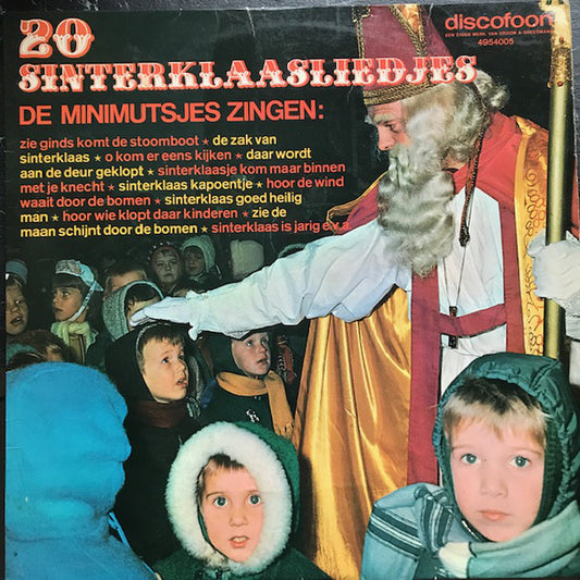 Minimutsjes - 20 Sinterklaasliedjes (LP) Vinyl LP VINYLSINGLES.NL