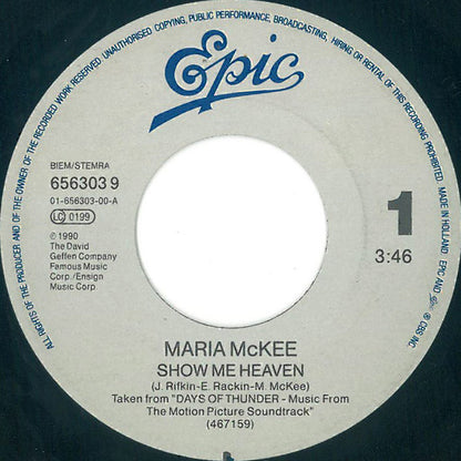 Maria McKee - Show Me Heaven 30008 Vinyl Singles Goede Staat