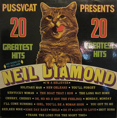 Neil Diamond - Pussycat Presents 20 Greatest Hits (LP) 46703 Vinyl LP VINYLSINGLES.NL