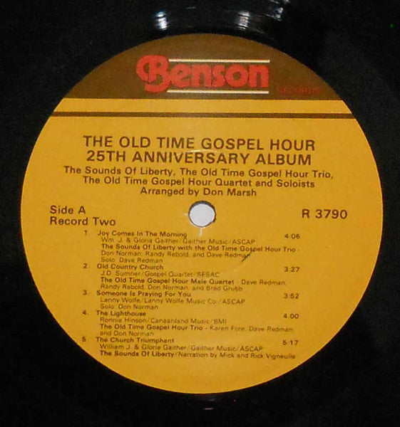 Thomas Road Baptist Church Old Time Gospel Hour Ministry, The - Jesus First (LP) 42630 Vinyl LP Goede Staat