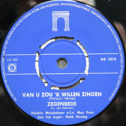 Meisjeskoor Heldria - Van U Zou "K Willen Zingen (EP) 16959 Vinyl Singles EP VINYLSINGLES.NL