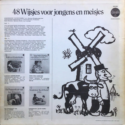 Kinderkoor Jacob Hamel - 48 Wijsjes voor jongens en meisjes (LP) 48907 49394 Vinyl LP VINYLSINGLES.NL
