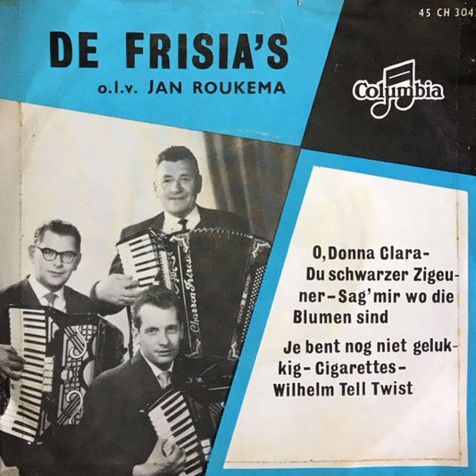 Frisia's - De Frisia's Vinyl Singles Vinyl Very Good (VG) <br> Hoes Good Plus (G+)