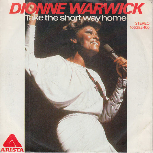 Dionne Warwick - Take The Short Way Home 26880 Vinyl Singles Vinyl Very Good (VG) <br> Hoes Good Plus (G+)