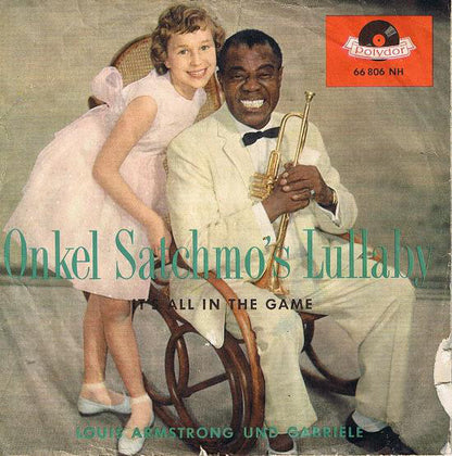 Louis Armstrong Und Gabriele - Onkel Satchmo's Lullaby 12391 Vinyl Singles Goede Staat