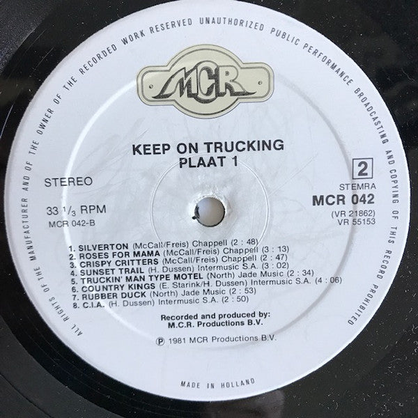 Various - Keep On Trucking - 32 Truck Songs (LP) 48937 Vinyl LP VINYLSINGLES.NL