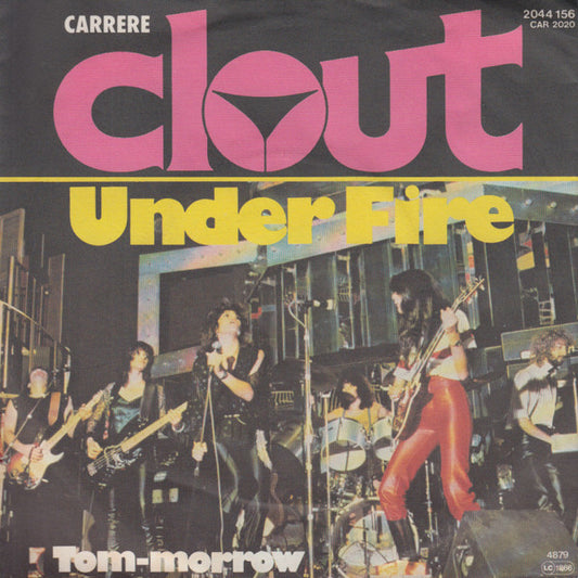Clout - Under Fire Vinyl Singles Vinyl Very Good (VG) <br> Hoes Good Plus (G+)
