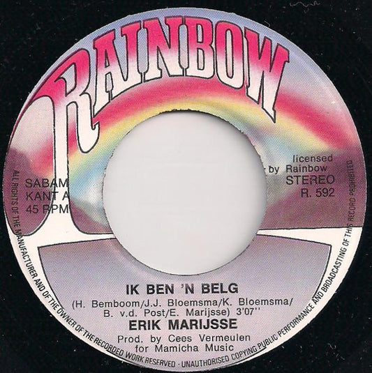 Erik Marijsse - Ik Ben 'n Belg 33163