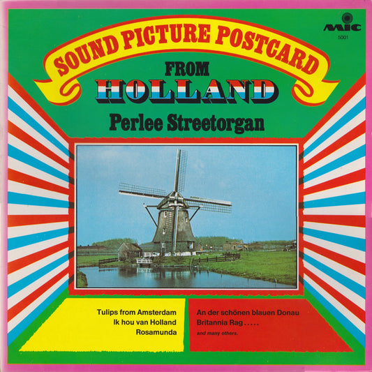 Perlee Streetorgan - Sound Picture Postcard From Holland (LP) 46571 Vinyl LP Goede Staat