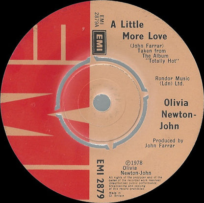 Olivia Newton-John - A Little More Love 31811 28436 25837 26816 33089 34284 35749 Vinyl Singles VINYLSINGLES.NL