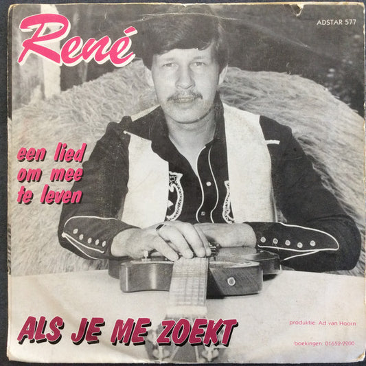 Rene - Als je me zoekt 06196 Vinyl Singles Goede Staat