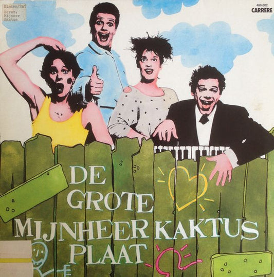 Mijnheer Kaktus - De Grote Mijnheer Kaktus Plaat (LP) (B) 51067 Vinyl LP Gebruikssporen!
