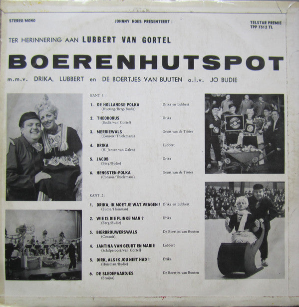 Boertjes Van Buuten - Boerenhutspot (LP) 43624 Vinyl LP VINYLSINGLES.NL