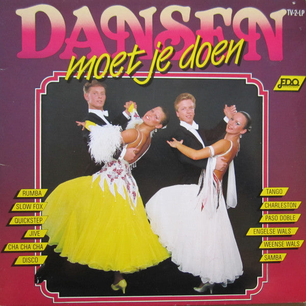 José Marcello, Mario Robbiani, Ed Starink - Dansen Moet Je Doen (LP) 42895 Vinyl LP Goede Staat