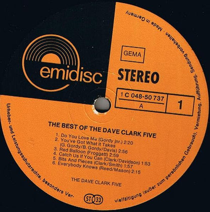 Dave Clark Five - The Best Of The Dave Clark Five (LP) 48711 Vinyl LP Goede Staat