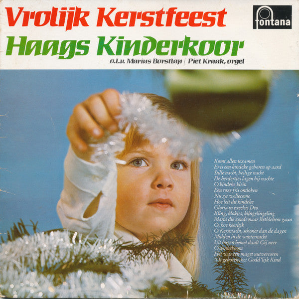 Haags Kinderkoor - Vrolijk Kerstfeest! (LP) 48252 Vinyl LP Goede Staat