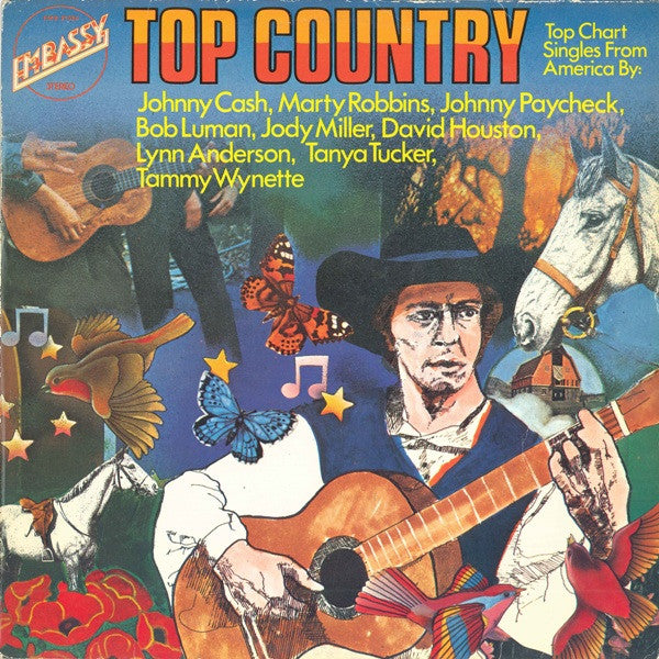 Various - Top Country (LP) 42260 Vinyl LP Goede Staat