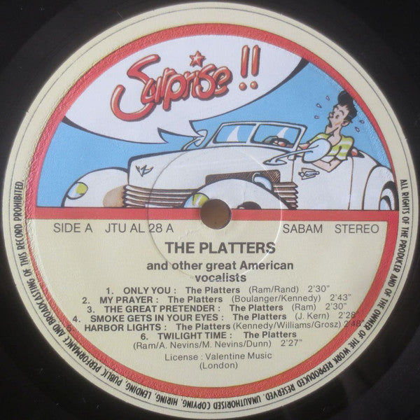 Various - The Platters And Other American Vocalists (LP) 48194 Vinyl LP VINYLSINGLES.NL