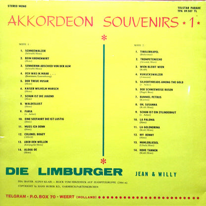 Limburger - Akkordeon Souvenirs 1 (LP) 42584 Vinyl LP Goede Staat