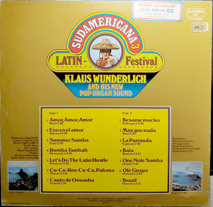 Klaus Wunderlich - Südamericana 3 (LP) 48925 Vinyl LP VINYLSINGLES.NL