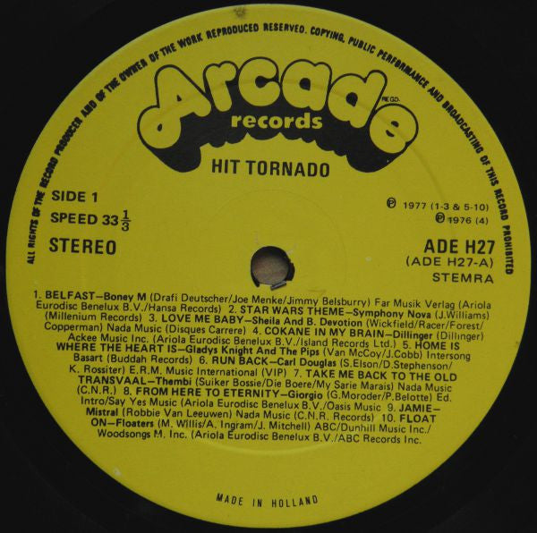 Various - Hit Tornado (LP) 44165 46923 Vinyl LP VINYLSINGLES.NL