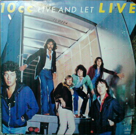 10cc - Live And Let Live (LP) Vinyl LP Goede Staat