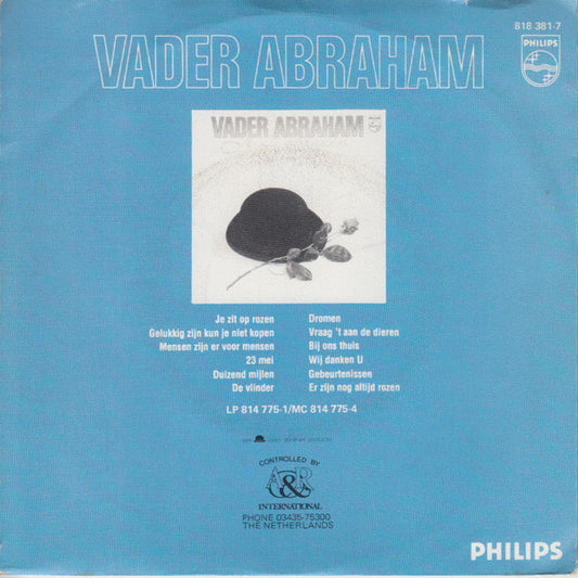 Vader Abraham - De Fanfare 24219 Vinyl Singles Vinyl Zeer Goed / Hoesje Goed "VINYLSINGLES.NL"
