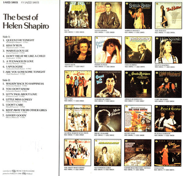 Helen Shapiro - The Best Of (LP) 42569 Vinyl LP VINYLSINGLES.NL
