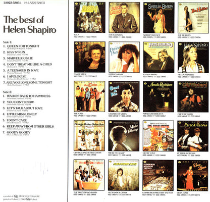 Helen Shapiro - The Best Of (LP) 42569 Vinyl LP VINYLSINGLES.NL